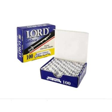 Imagem de Lamina de barbear lord platinum meia c/100