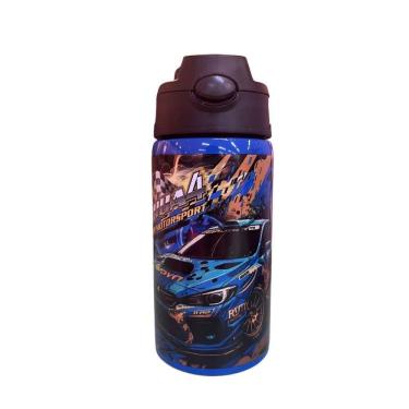 Imagem de Garrafa Térmica De Aluminio 500Ml Carros Força 4 Luxcel