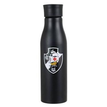 Imagem de Garrafa Alumínio Vasco Preta 600 Ml - Qh073-7-B