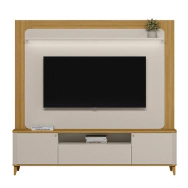 Imagem de Estante Painel Para TV 70 Pol 200cm Malik Tauari/Off L06 - Mpozenato