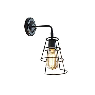 Imagem de Arandela moderna, luminária de parede europeia, luminárias de parede simples, base de ferro E27, luminária de parede decorativa, luminária de parede moderna, arandelas de parede, iluminação