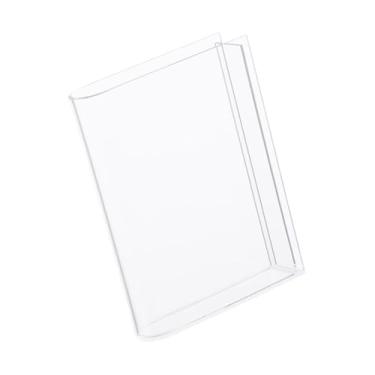 Imagem de Generic Vaso de flores em formato de livro, vaso decorativo nórdico transparente para escritório, sala de jantar, cozinha, estante, decoração, Sem Impressão