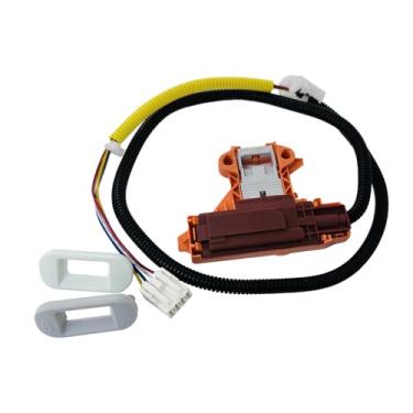 Imagem de W10482836 WPW10482836 Kit de chave de trava e trava de tampa de arruela compatível com máquinas de lavar Whirlpool Maytag Kenmore específicas