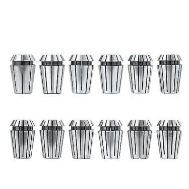 Imagem de WZFC Mandril de mola ER20 1-12 mm fresadora CNC mandril de mola 12 peças conjunto de mandril de pinça ferramenta de fresa