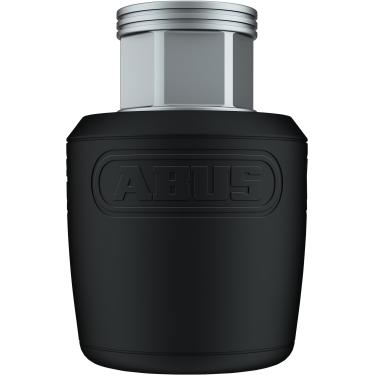 Imagem de ABUS Trava de bicicleta única de eixo sólido Nutfix, preta, diâmetro do eixo M10