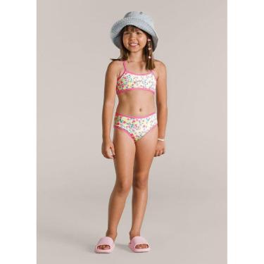 Imagem de Biquíni dupla face em malha UV Infantil menina Brandili