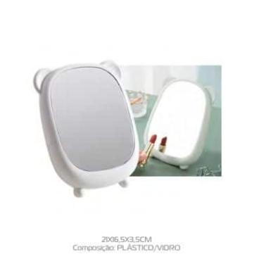Imagem de Espelho com Moldura Plastico 21x16,5x3,5cm DES014 - ds