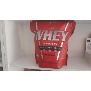 Imagem de Suplemento Whey Morango 907 G