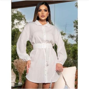 Imagem de Chemise/Moda Feminina  - Nanda Fashion Boutique , Branco, U