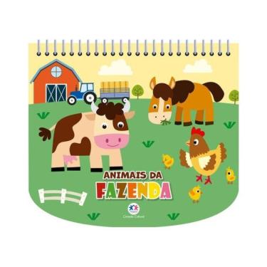 Imagem de Animais Da Fazenda - Livro Com Canetinha
