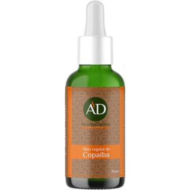 Imagem de Óleo Vegetal De Copaíba Da Amazônia - Prensado a Frio, 100% Puro e Vegano | HIdratação Intensa e Anti-inflamatório 30ml - Aroma D’alma