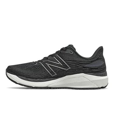 Imagem de New Balance Fresh Foam X 860 V12 Tênis de corrida masculino, Preto/branco, 45