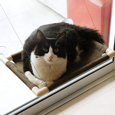 Imagem de Cama de Janela para Gatos, Gatton Cama para Gatos, Prateleira para Gatos, Catbed Média Suede