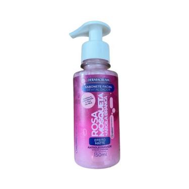 Imagem de Sabonete Facial Rosa Mosqueta e Argila Branca 150ml DERMACREAM