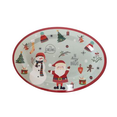 Imagem de PRATO MELAMINA 35,3CM NOEL/BNEVE FST