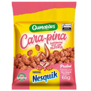 Imagem de AMENDOIM DOCE CARAPINA NESQUIK GUIMARAES 65G