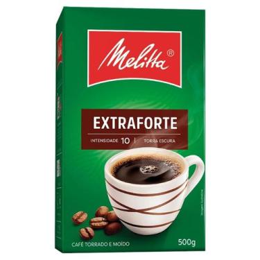 Imagem de Café Torrado e Moído Extraforte 500g Melitta Intensidade 10 - Mellita