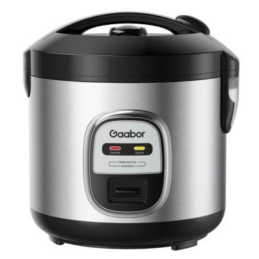 Imagem de Panela De Arroz Elétrica Gaabor Orion 5 Xícaras 1l 400w Inox 110V
