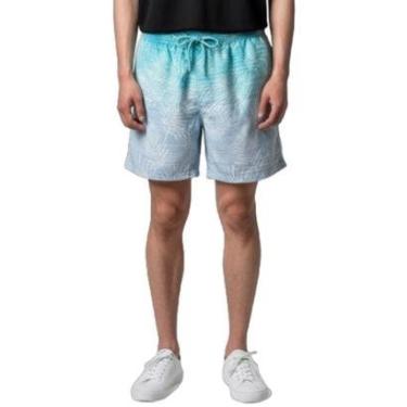 Imagem de Shorts Areia Branca Yacht Resort Palmeira Azul GG-Masculino