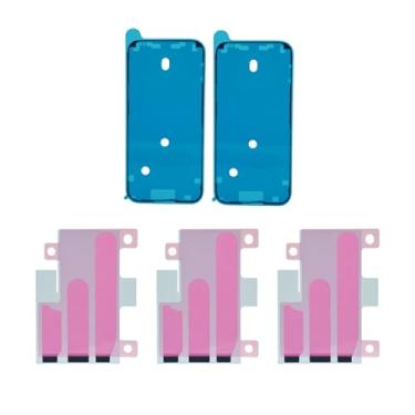 Imagem de MEEFIX Kit de adesivo de tela e cola de bateria para iPhone 16 Pro Max – Tiras de vedação impermeáveis pré-cortadas para A3084 A3295 A3297 A3296