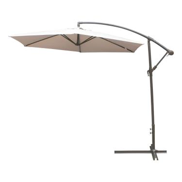 Imagem de Ombrelone Lateral Com Cobertura Bege 245x270 Cm