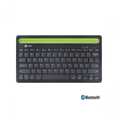Imagem de Teclado Sem Fio Bluetooth 3.0 Dynamic Smart Abnt Com Suporte