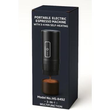 Imagem de Máquina Café Expresso Portátil 3 Em 1 Usbc Bivolt - Cape Coffee, Bivol