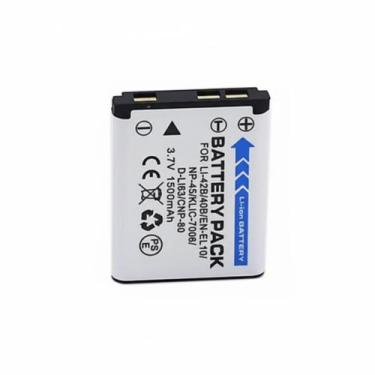 Imagem de Bateria NP-40 1500mAh 3.7V para Olympus FE-150  Reposição de Alta Perf