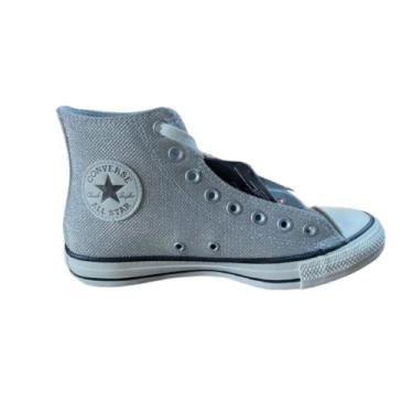 Imagem de Tênis All Star Ct32930001 Chuck Taylor Prata Opaca/Amendoa/Preto, 34