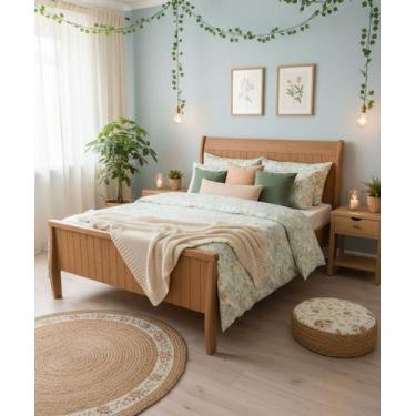 Imagem de Cama Maciça 1,20 x 1,90 - Móveis de Gramado - Flávio Comércio de Móvei