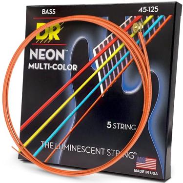 Imagem de DR Strings Cordas para baixo HI-DEF NEON (NMCB5-45), preto