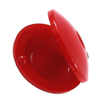 Imagem de Mingzhe Crianças Dedo Plástico Castanet Instrumento Musical Brinquedo Educativo (Vermelho)