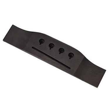 Imagem de XUXHOU Sela de Ponte de jacarandá para Baixo de 4 Cordas Moagem Suave para Transferência de Som Perfeita para Entusiastas de Guitarra e Artistas Espaçamento de Cordas 54 Mm