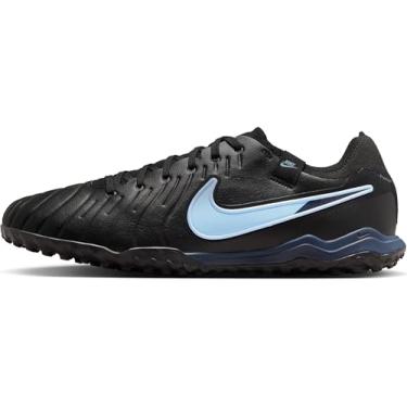 Imagem de Nike Tiempo Legend 10 Pro Turf Tênis de futebol de cano baixo (preto/preto), Preto/preto, 40