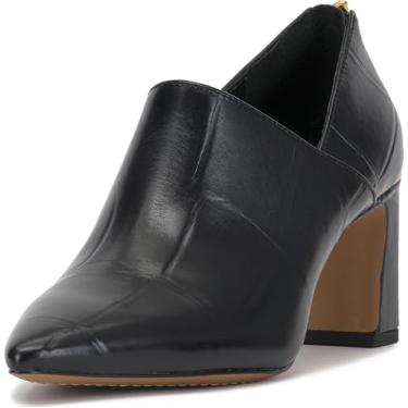 Imagem de Vince Camuto Sapato feminino Haiden, Couro Croco Preto, 34