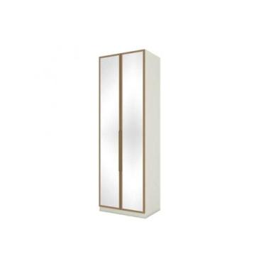 Imagem de Modulado de Quarto Guarda Roupa Seletto MC09 c/ 2 Portas e Espelho Are