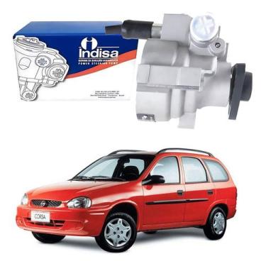Imagem de Bomba Direção Hidraulica Corsa Wagon 1.0 Sem Ar 1997 A 2002 - INDISA