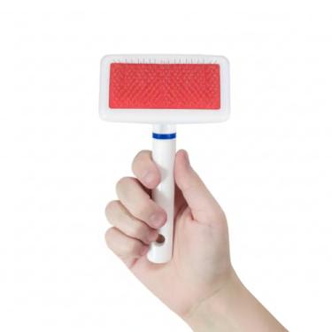 Imagem de Escova Desembaraçadora P com Dentes de Aço e Cabo Ergonômico - Adeus Pelos Mortos