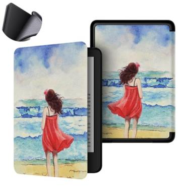 Imagem de Yzlvigrous Capa para Kindle 11th Gen 2024/2022, Casca Traseira de TPU Suave com Sono Automático e Despertar, Modelo Compatível com Tampa de 6 Polegadas: RS23CV/C2V2L3