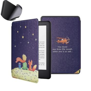 Imagem de Yzlvigrous Capa para Kindle 11th Gen 2024/2022, Casca Traseira de TPU Suave com Sono Automático e Despertar, Modelo Compatível com Tampa de 6 Polegadas: RS23CV/C2V2L3