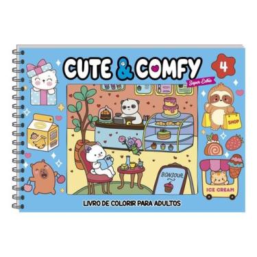 Imagem de Cute & Comfy Super Extra - Edição 04 - Livro de Colorir Para Adultos -
