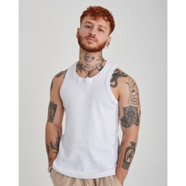 Imagem de Regata Elastic Canelada - Masculina-Masculino