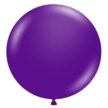 Imagem de Tuf-Tex Balões de látex roxo ameixa 91,44 cm