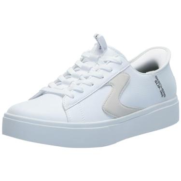 Imagem de Skechers Tênis masculino Eden Lx-Strando Hands Free Slip-ins, Branco, 10 Wide