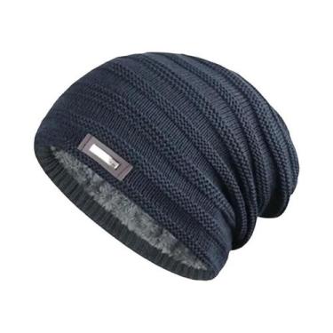 Imagem de Gorro de Inverno Unissex Forrado - Quente, Macio e Elástico, 55cm-60cm