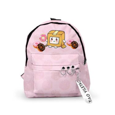 Imagem de Mochila Lankys Boxs Anime School Bag Cartoon Student 29x12x40cm