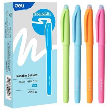 Imagem de Caneta GEL Erasable Apagavel 0,5MM AZ CX.C/12 - Deli