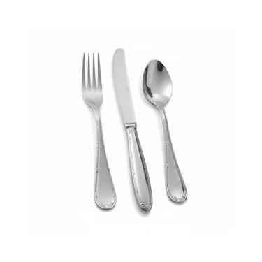 Imagem de Faqueiro Fracalanza Croise 130 Peças Aço Inox Com Estojo Madeira para 12 Pessoas Mesa Fina