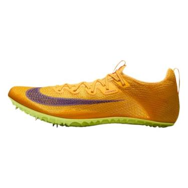 Imagem de Nike Zoom Superfly Elite 2 Track & Field Sprinting Spikes (Citron Pulse/Volt Ice/Laser Orange/Indigo Burst), Pulseira de citron/Volt Ice/Laser Orange/Indigo Burst, 36