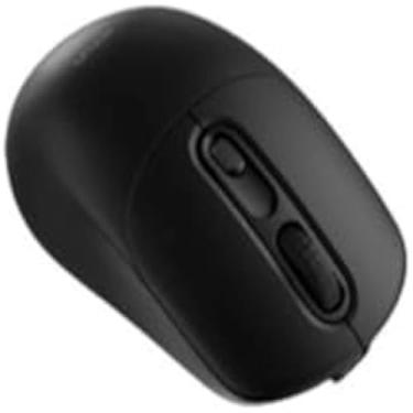 Imagem de Mouse de computador com fio USB preto, ergonomico e preciso, compacto